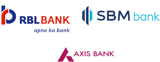 RBL Bank, SBM Bank, Axis Bank